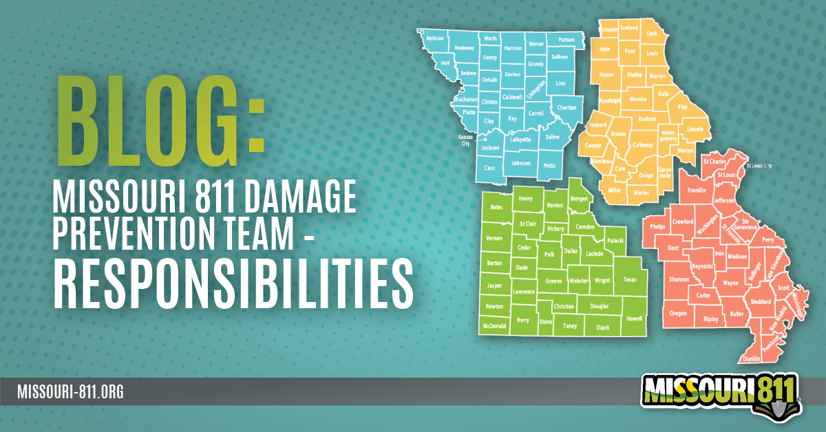 Missouri 811 Damage Prevention Team – Responsibilities